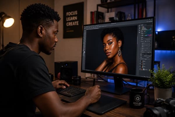 Retouche Portrait Avancée